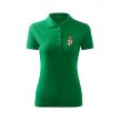 Hungary Women's Collared Polo Shirt – Green Supporter's Polo