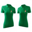Hungary Women's Collared Polo Shirt – Green Supporter's Polo