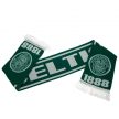 Celtic FC Green Scarf, Jacquard Knit, Scottish Premiership Gift