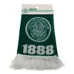 Celtic FC Green Scarf, Jacquard Knit, Scottish Premiership Gift