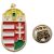 Hungary badge flag design