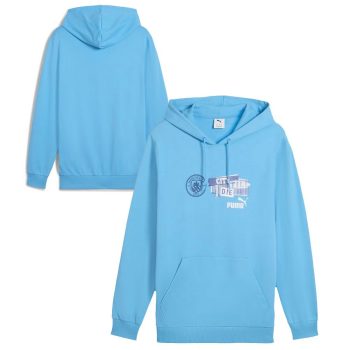 Official Puma Manchester City ftblNRGY Hoodie – Sky Blue