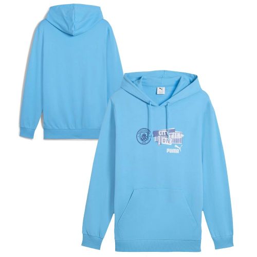 Official Puma Manchester City ftblNRGY Hoodie – Sky Blue