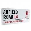 Liverpool FC Metal Street Sign