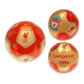   Liverpool FC Signature Football – Official Size 5 Supporter Ball