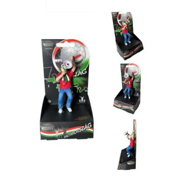   Hungary Supporter Figurine - Hand-Painted with Realistic Design