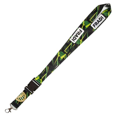Abstract Pattern Lanyard – Fradi Text and FTC Crest
