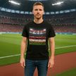 Hungary "The Hungarians Have Arrived!" Black T-shirt – Hungarian National Team Supporter Shirt