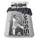 Lionel Messi Reversible Cotton Bedding Set – 140x200 cm Football Duvet Cover