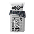 Lionel Messi Reversible Cotton Bedding Set – 140x200 cm Football Duvet Cover