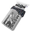 Lionel Messi Reversible Cotton Bedding Set – 140x200 cm Football Duvet Cover