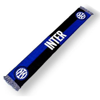   Official FC Inter Single-Sided Scarf Blue-Black – Fan Block Design