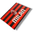Official AC Milan Flag 50x75 cm – Red Black Supporter Flag 1899