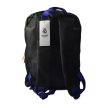 Real Madrid CF backpack blue-black 40×28×14 cm – official Madridista rucksack