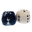 Tottenham Hotspur FC Hanging Dice, Navy and White Plush Dice Pair, Premier League Gift