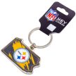 Pittsburgh Steelers Exclusive Pennsylvania State Keychain - NFL Premium Collection