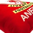 Liverpool FC "This Is Anfield" Cushion – Retro Liverbird Crest, Official Licensed Product