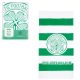 Official Celtic FC YNWA Velour Beach Towel – 100% Cotton (140cm x 70cm)
