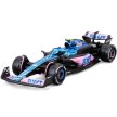 Bburago Alpine A523 F1 Race Car Model, 1/43 Scale